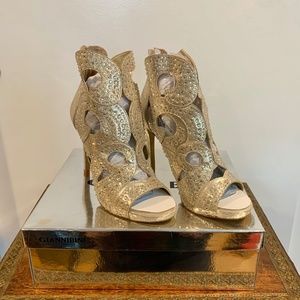 Gianni Bini Champagne Merilee Heels